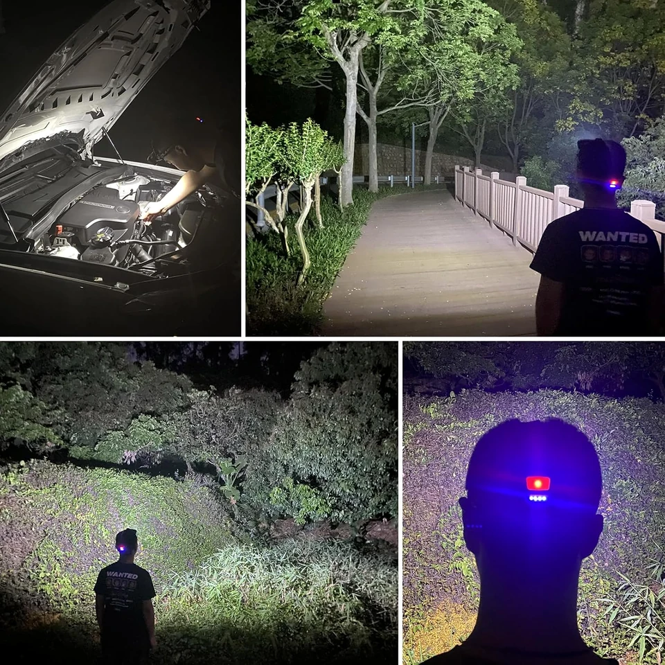 C01 · COB floodlight headlamp, view 2