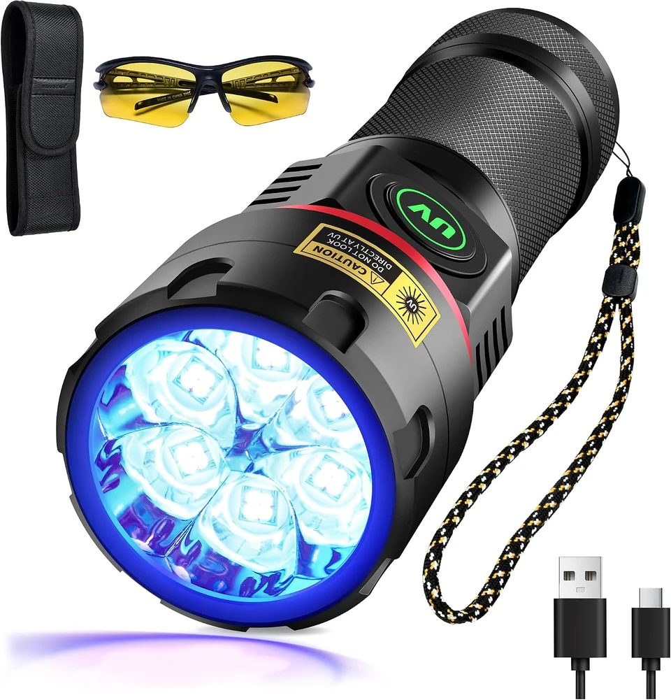 B97 · 395nm, six quad-core LEDs, view 1